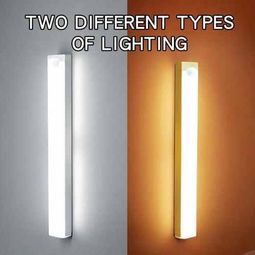 LED Motion Sensor Light Type C Rechargeable Light Wireless LED Night Light Cabinet Wardrobe Lamp Staircase Backlight For Kitchen-4